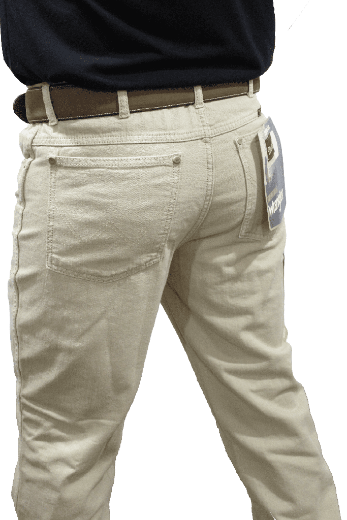Jeans Vaquero Wrangler Hombre Slim Fit - H936 tan