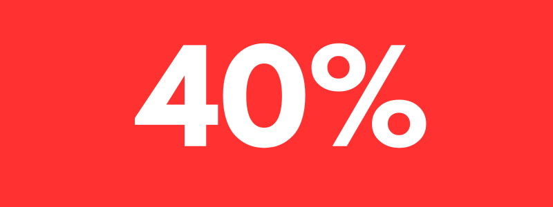 40% de descuento al finalizar la compra