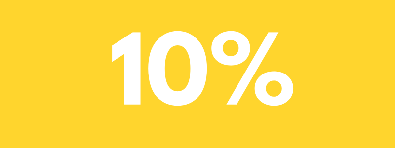 10% de descuento al finalizar la compra