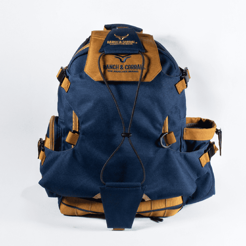 Boot backpack R&C Navy / Camel