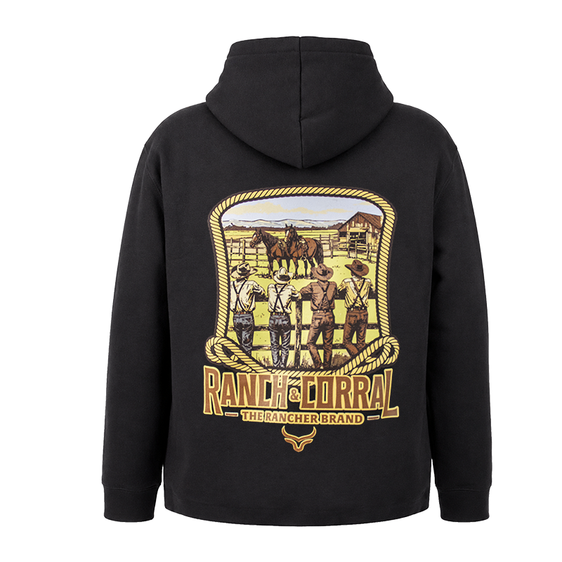 Hoodie Ranch & Corral Cowboys RCHD02