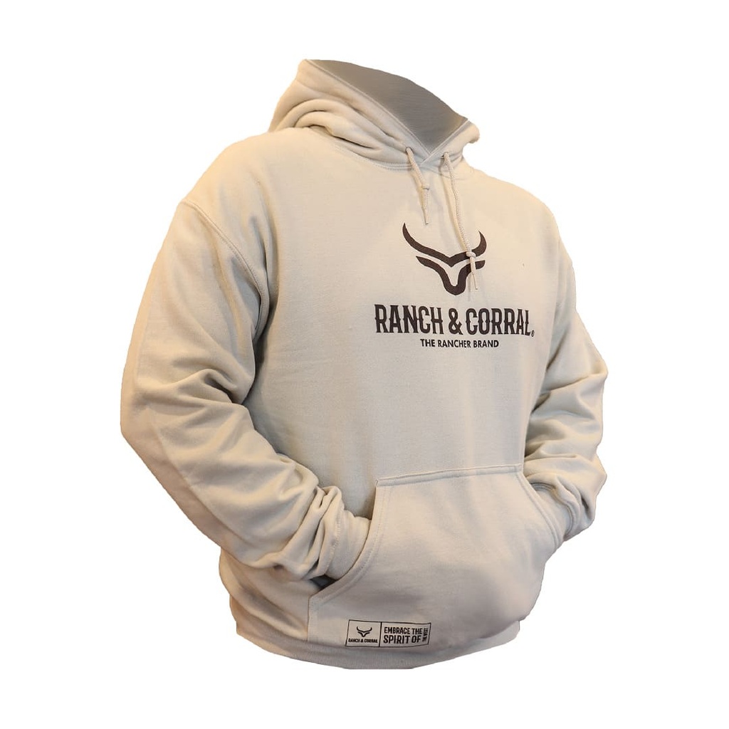 Hoodie Ranch & Corral Main Logo Sand