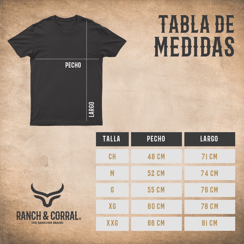 Playera Ranch & Corral Landed