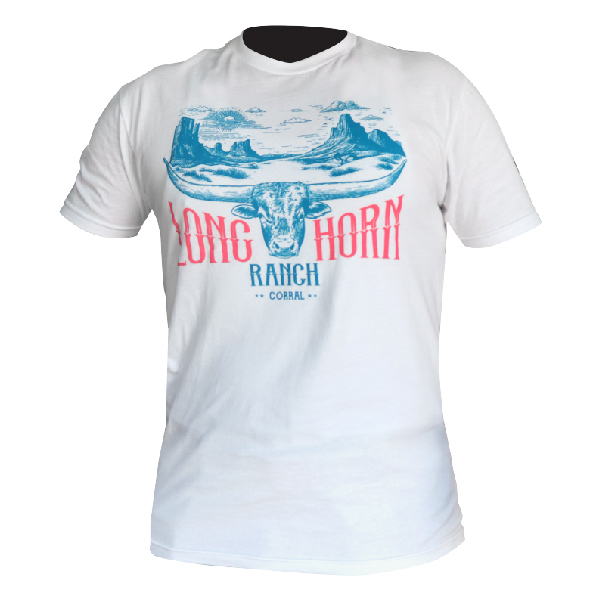 Playera Ranch & Corral Long Horn