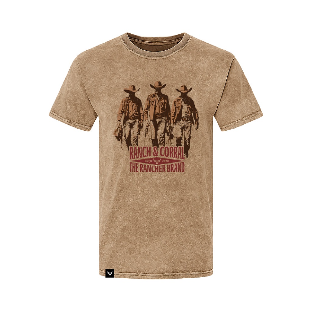 RCTS16 T-Shirt Ranch & Corral Light Brown