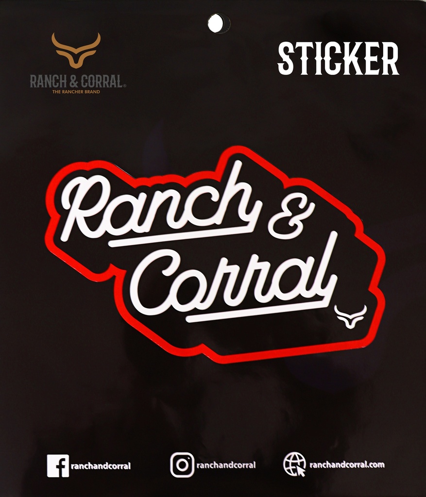 Sticker Conmemorativo Ranch & Corral