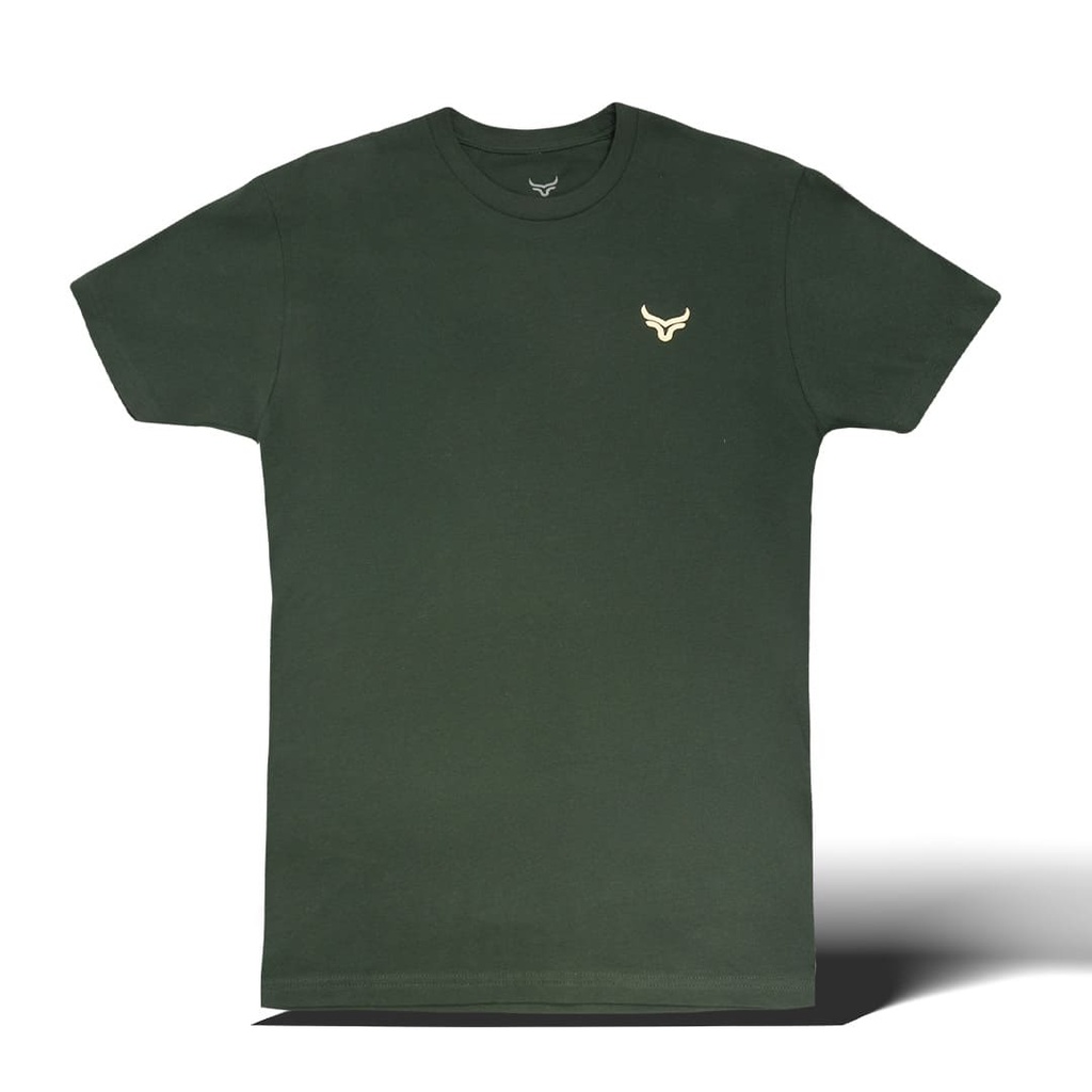 T-Shirt Ranch & Corral Forest Green Horns