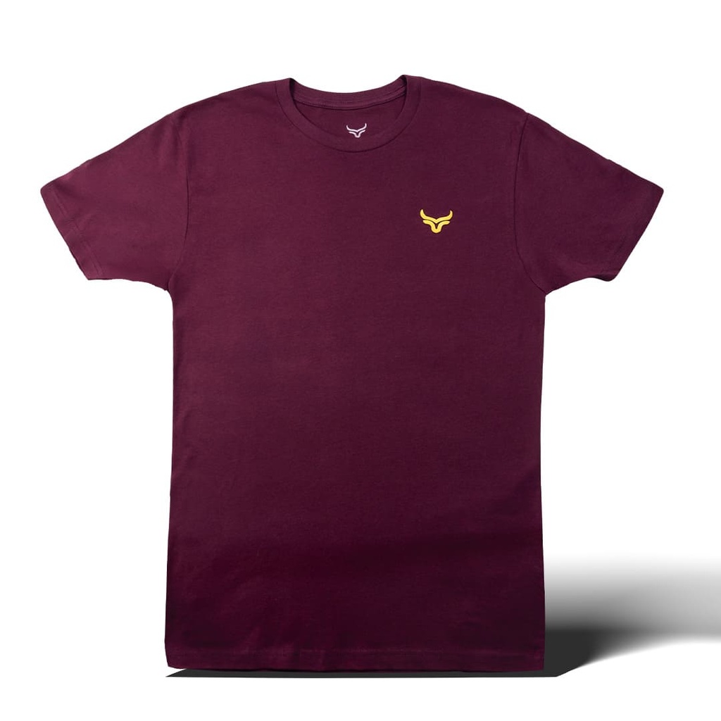 T-Shirt Ranch & Corral Maroon Bison