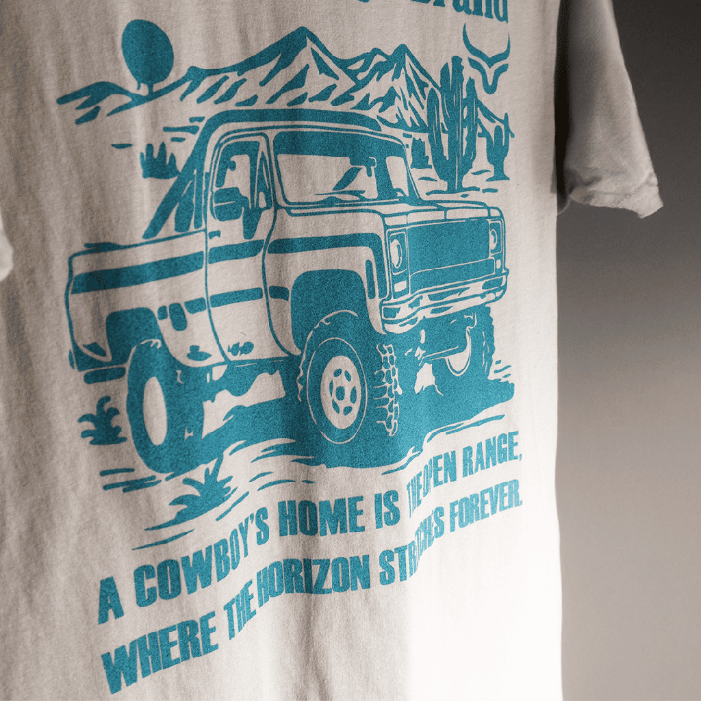 T-Shirt Ranch & Corral Sand Trucker