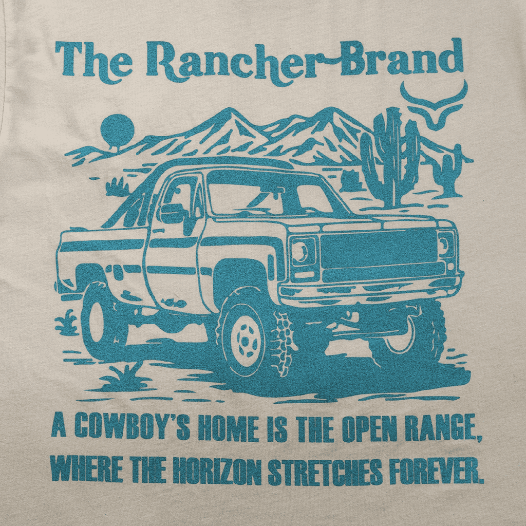 T-Shirt Ranch & Corral Sand Trucker