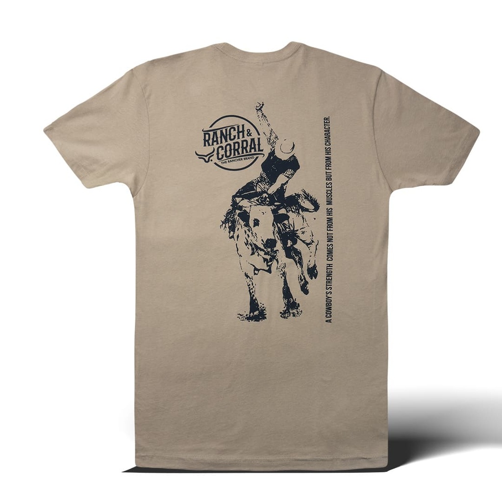 T-Shirt Ranch & Corral Tan Rodeo