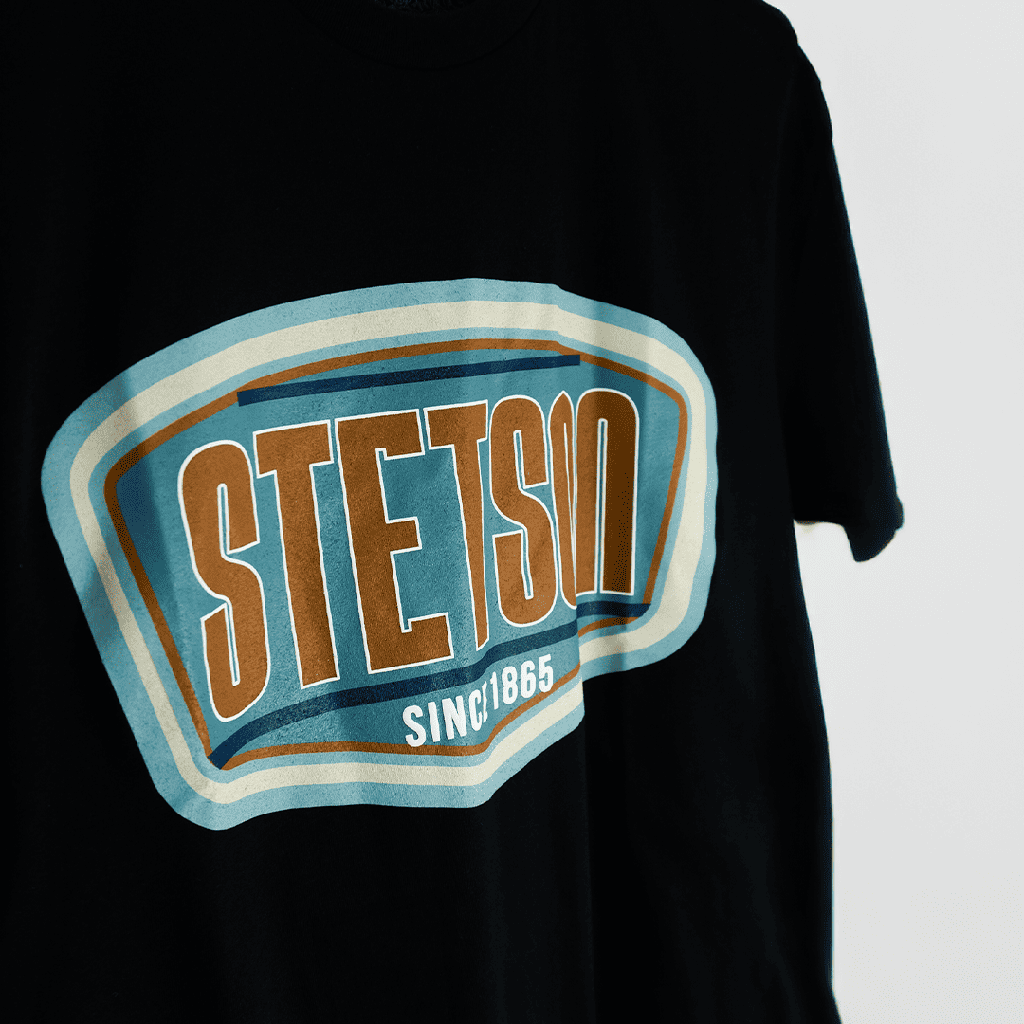T-Shirt Stetson Black