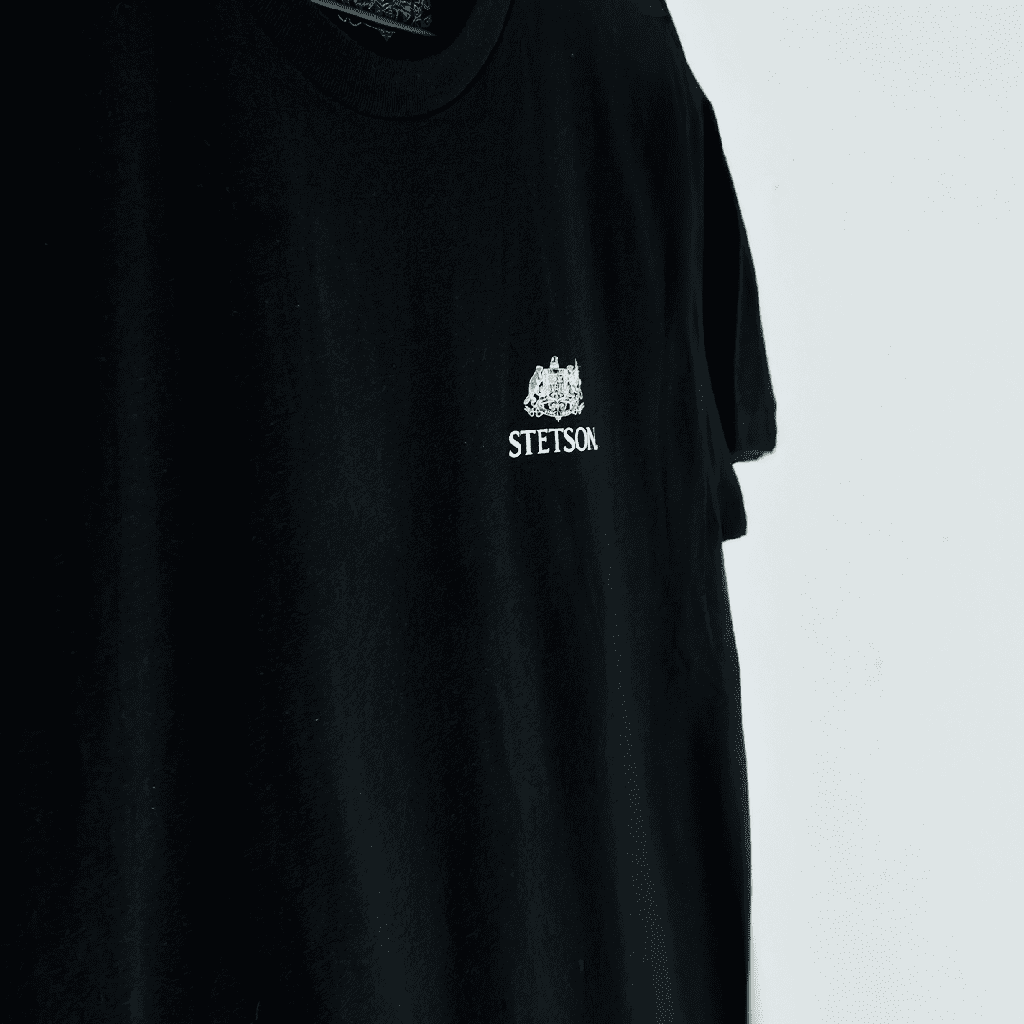 T-Shirt Stetson Black Classic