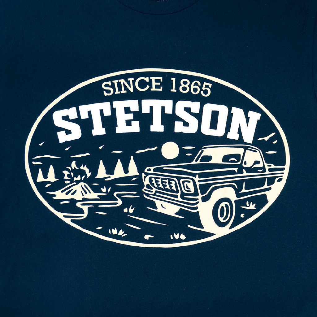 T-Shirt Stetson Navy Truck