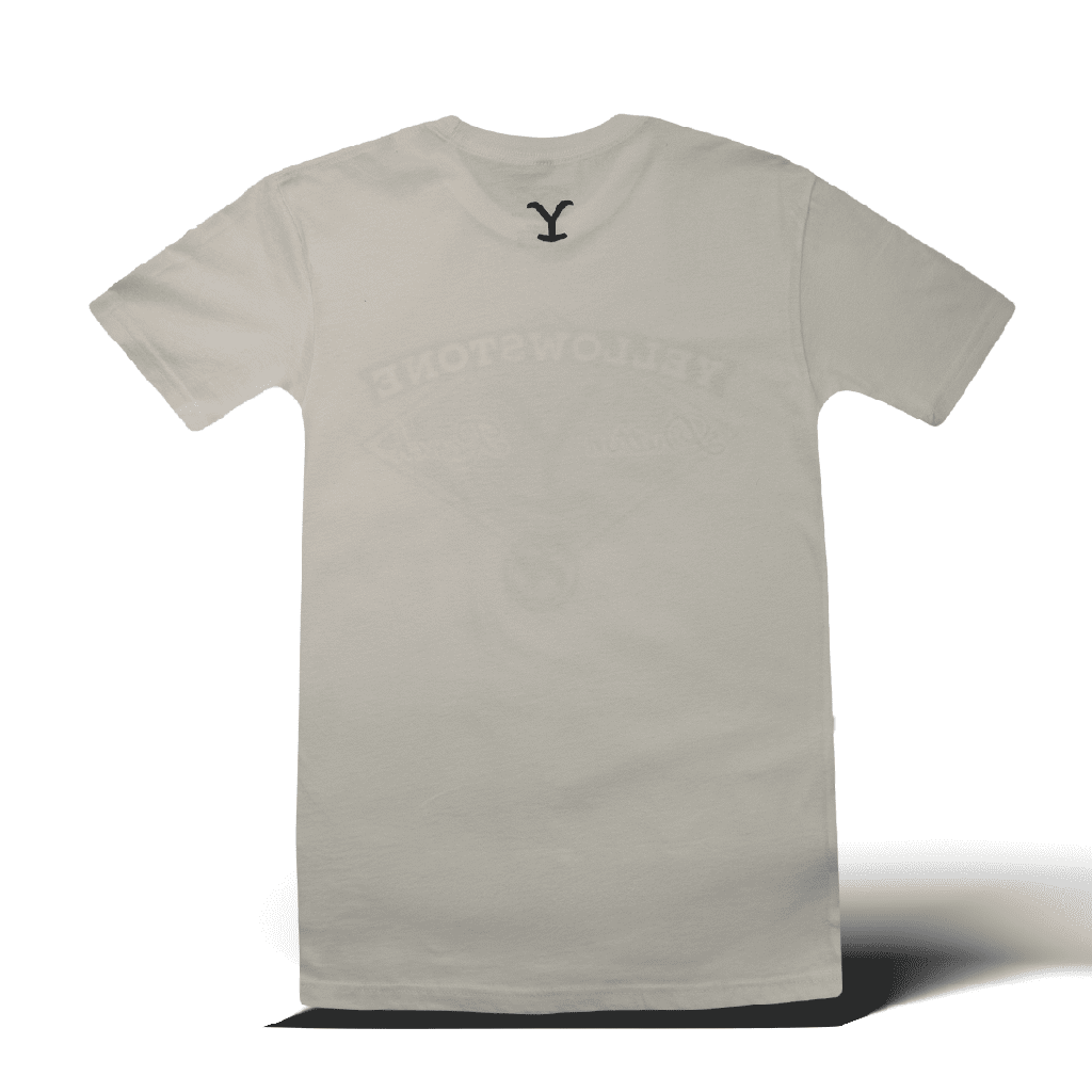 T-Shirt Yellowstone Beige Dutton Ranch