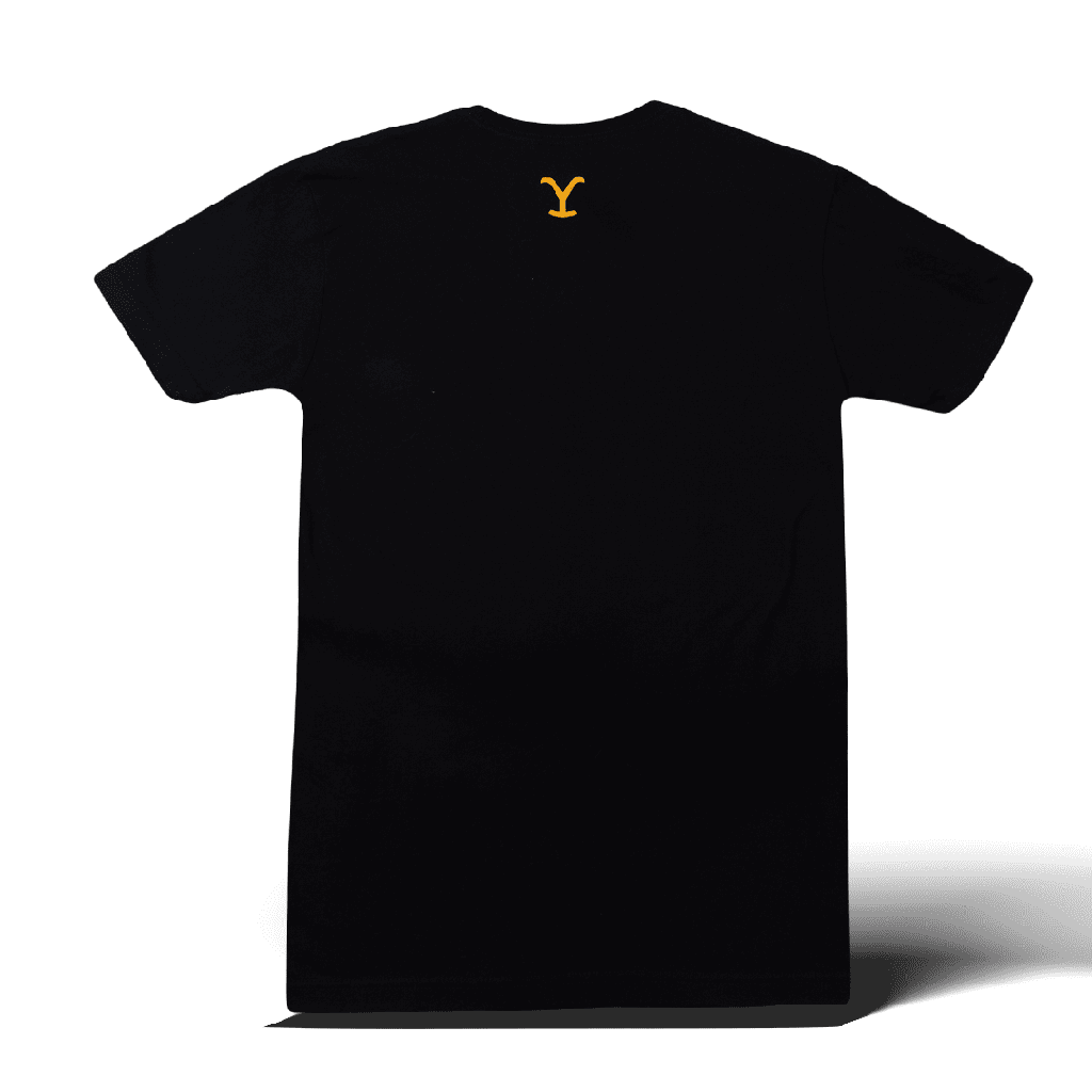 T-Shirt Yellowstone Black Rodeo